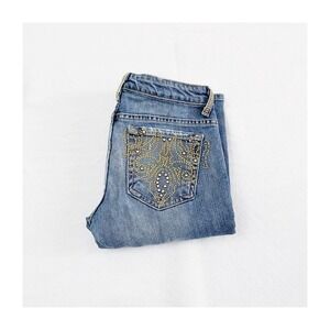 Marciano Modele Denim Jeans Studded Details Med Wash SZ26